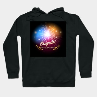 Congrats Fireworks Hoodie